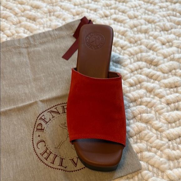 NWT! Penelope Chilvers Arusha Suede Muel - Picture 10 of 15